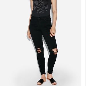 Express Black Jean Legging